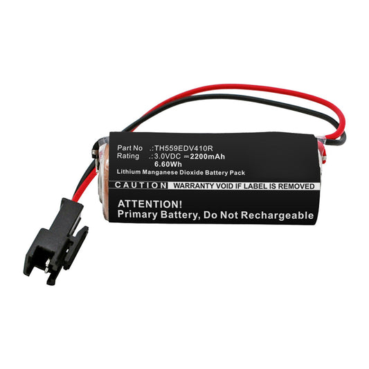 Batteries N Accessories BNA-WB-L12936 Automatic Flusher Battery - Li-MnO2, 3V, 2200mAh, Ultra High Capacity - Replacement for TOTO TH559EDV410R Battery