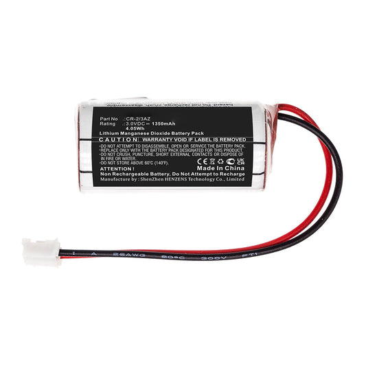 Batteries N Accessories BNA-WB-L13913 Alarm System Battery - Li-MnO2, 3V, 1350mAh, Ultra High Capacity - Replacement for Verisure CR-2/3AZ Battery