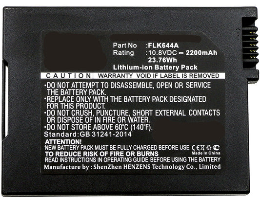 Batteries N Accessories BNA-WB-L8721 Cable Modem Battery - Li-ion, 10.8V, 2200mAh, Ultra High Capacity Battery - Replacement for CISCO 4033435, FLK644A, PB013, SMPCM1 Battery