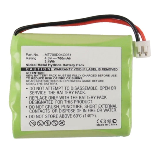 Batteries N Accessories BNA-WB-H7115 Baby Monitor Battery - Ni-MH, 4.8V, 700 mAh, Ultra High Capacity Battery - Replacement for Avent MT700D04C051 Battery